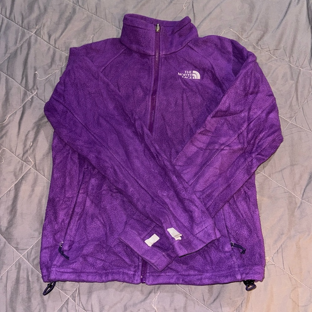 THE NORTH FACE PURPLE SWEATER